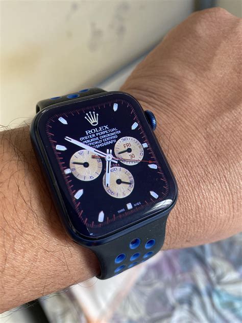 apple watch rolex screen